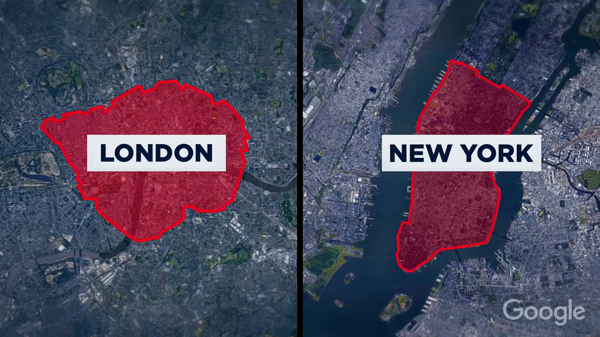 Congestion Pricing 5 Lessons From London   Map Split Screen 